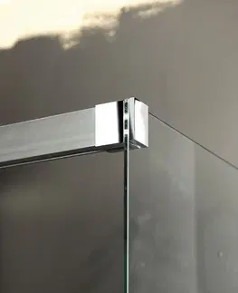 Sprchovacie kúty SAPHO - FONDURA bočná stena 900, číre sklo GF5090