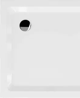 Vane MEXEN - Sprchová vanička štvorcová 70x70 cm, biela 40107070