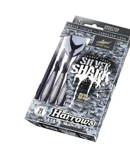 Šípky Šípky Harrows Silver Shark Steel 3ks 23g R