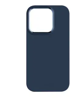 Puzdrá na mobilné telefóny Silikónový kryt FIXED MagFlow s podporou Magsafe pre Apple iPhone 15 Plus, modré FIXFLM2-1201-BL