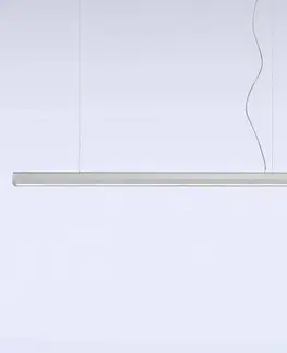 Závesné svietidlá Marchetti LED závesné svetlo Materica beam 150 cm betón