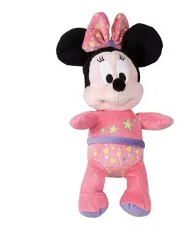 Plyšové a textilné zvieratká Dino Toys Plyšová hračka Disney: Minnie do postieľky 25cm