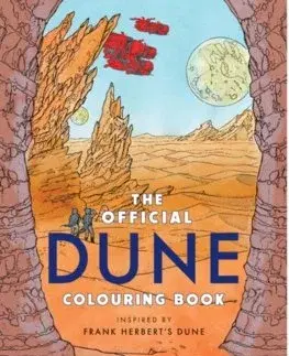 Maľovanky pre dospelých The Official Dune Colouring Book - Herbert Frank