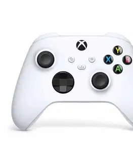 Gamepady Microsoft Xbox Bezdrôtový ovládač, robotická biela QAS-00009