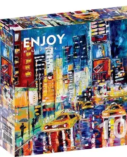1000 dielikov Enjoy Puzzle Svetlá v New Yorku 1000 Enjoy