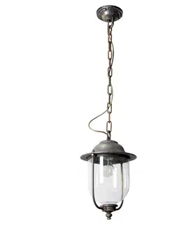 Vonkajšie závesné svietidlá K.S. Verlichting LINDAU závesná lampa s reťazovým zavesením