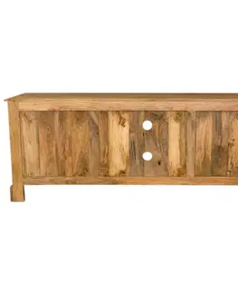Spálňa TV stolík Guru 150x60x45 z mangového dreva