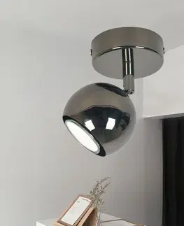 Moderné lampy do obývačky Luster Mars As-8006-01-6195 Black Chrome K1