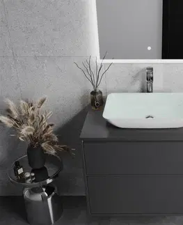 Kúpeľňa MEXEN - Megan sklenené umývadlo 56x36 cm, biela 24135630