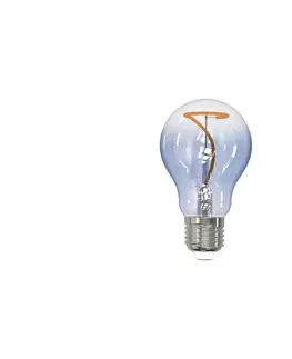 LED osvetlenie  LED Žiarovka FILAMENT SHAPE A60 E27/4W/230V 1800K modrá 