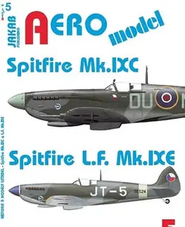 Armáda, zbrane a vojenská technika AEROmodel 5 - Spitfire Mk.IXC a Spitfire