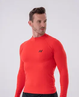 Pánske tričká Pánské funkčné tričko Nebbia 328 Red - XXL