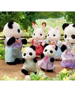 Drevené hračky Sylvanian Families Rodina pandy​