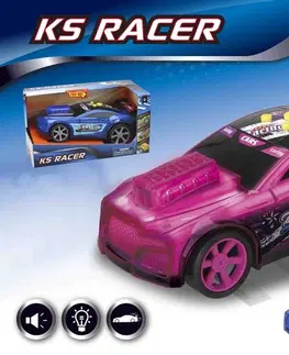 Hračky - autíčka MAC TOYS - KS racer auto na batérie so zvukom, Mix Produktov