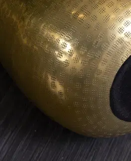 Dekorácie LuxD Dizajnová váza Malia 50 cm zlatá