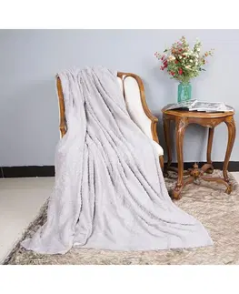 Jednofarebné deky Deka Eltoni 70x140 šedá