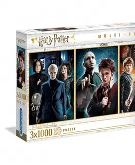1000 dielikov Puzzle Harry Potter 3x1000 Clementoni