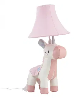 Stolove lampy Kinder tafellamp eenhoorn roze - Elsa