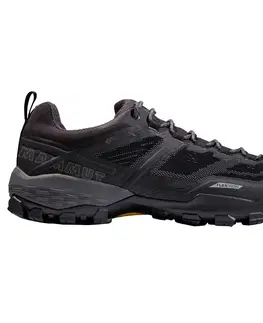 Pánske tenisky Pánske trekingové topánky MAMMUT Ducan Low GTX® Men black-dark titanium - 47 1/3