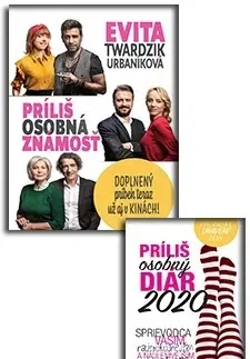 Slovenská beletria SET Príliš osobná známosť + Príliš osobný diár 2020 - Evita Twardzik Urbaníková