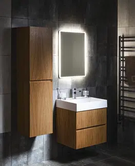 Kúpeľňa SAPHO - FILENA skrinka vysoká 35x140x30cm, dub FID3540D
