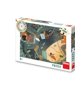 300 dielikov Dino Toys Puzzle Nájdi 10 predmetov: Vesmír 300 XL Dino