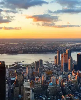 Tapety mestá Fototapeta panoráma mesta New York