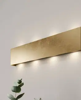 Nástenné svietidlá quitani Rothfels Maja nástenné LED, zlatá starožitná 54 cm