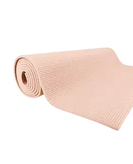 Podložky na cvičenie Karimatka inSPORTline Yoga 173x60x0,5 cm ružová