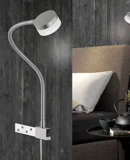 Stolové lampy s klipom FISCHER & HONSEL Nastaviteľná upínacia LED lampa Lug