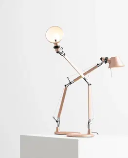 Stolové lampy na písací stôl Artemide Artemide Tolomeo Micro stolová lampa, medená