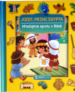 Náboženská literatúra pre deti Hľadajme spolu v Biblii: Jozef, princ Egypta - Jacob Vium,Sandrine L'amour