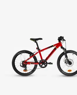 bicykle Detský horský bicykel ST 900 20" 6-9 rokov červený