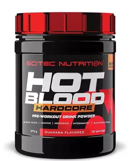 Práškové pumpy Hot Blood Hardcore - Scitec Nutrition 700 g Orange Juice