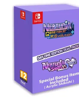 Hry pre Nintendo Switch Neptunia Game Maker R:Evolution + Neptunia: Sisters VS Sisters (Day One Edition Dual Pack Plus) NSW