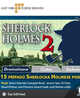 Detektívky, trilery, horory Radioservis 15 případů Sherlocka Holmese podruhé
