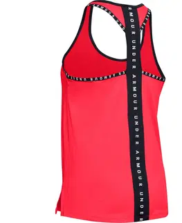 Dámske tielka Dámske tielko Under Armour Knockout Tank Lipstick - S