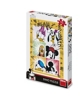 500 dielikov Dino Toys Puzzle Mickeyho partia 500 Dino