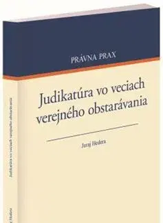 Právo - ostatné Judikatúra vo veciach verejného obstarávania - Juraj Hedera