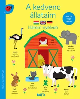 Pre deti a mládež - ostatné A kedvenc állataim - Három nyelven