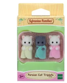 Drevené hračky Sylvanian Families Trojčatá perzské mačky