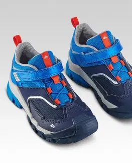 tenis Detská nízka obuv Crossrock na horskú turistiku 24 - 34 modrá
