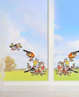 Drobné dekorácie a doplnky 3D obrázok na okno "Kvetiny"