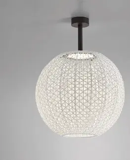 Vonkajšie stropné svietidlá Bover Bover Nans Sphere PF/60 LED svietidlo béžová