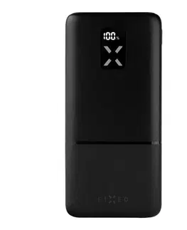 Powerbanky FIXED Powerbanka Zen 20 s LCD displejom a výstupom PD 20W, 20 000 mAh, čierna FIXZEN-20-BK