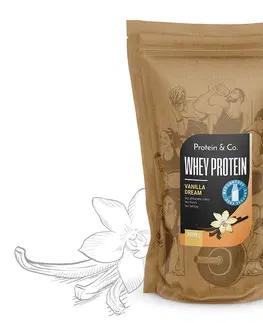 Športová výživa Protein & Co. Bezlaktózový CFM Whey Váha: 1 000 g, PRÍCHUŤ: Vanilla dream