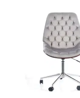 Kancelárske stoličky Kancelárska stolička ARIZONA VELVET Signal