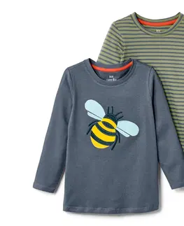 Shirts & Tops Detské tričká, motív včielky, 2 ks