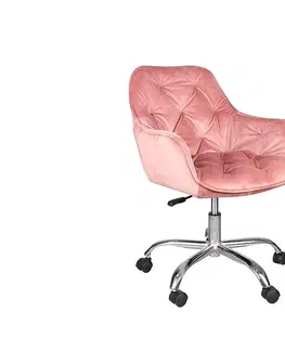 Kancelárske stoličky a kreslá Signal Kancelárska stolička Q-190 VELVET Farba: Sivá