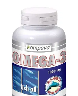 Vitamíny a minerály Omega-3 - Kompava 100 kaps